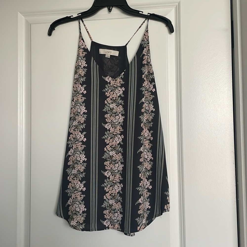 LOFT Women’s Floral Tank Top